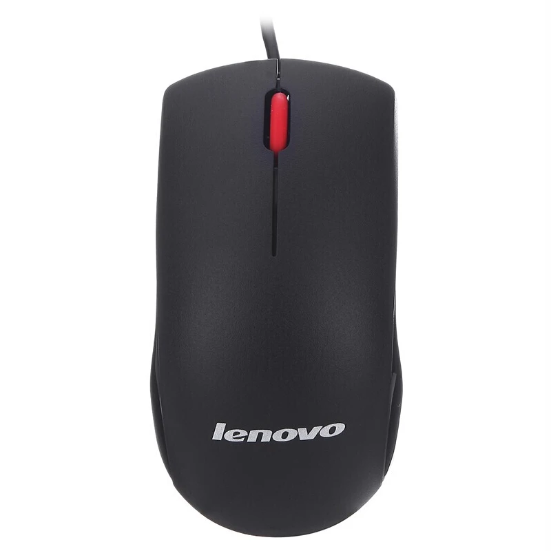 Проводная оптическая мышь Lenovo M120 с красной точкой для ноутбука ПК офиса
