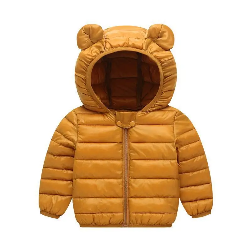 2019 Autumn Winter Baby Down Thin Parka Girls Coat Cotton Jacket Soft Warm Boy Coats Clothes | Детская одежда и обувь