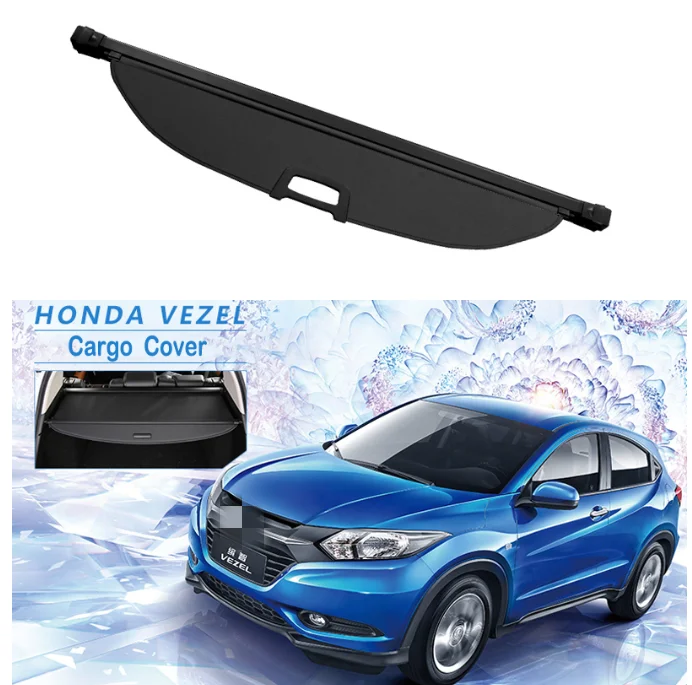 Задняя крышка для груза Honda VEZEL XRV HR-V HRV 2014-2021 защитный экран багажника козырек