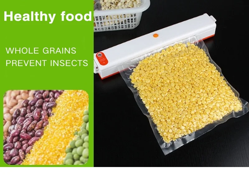 Вакуумная упаковочная машина для пищевых пакетов упаковочный герметик под