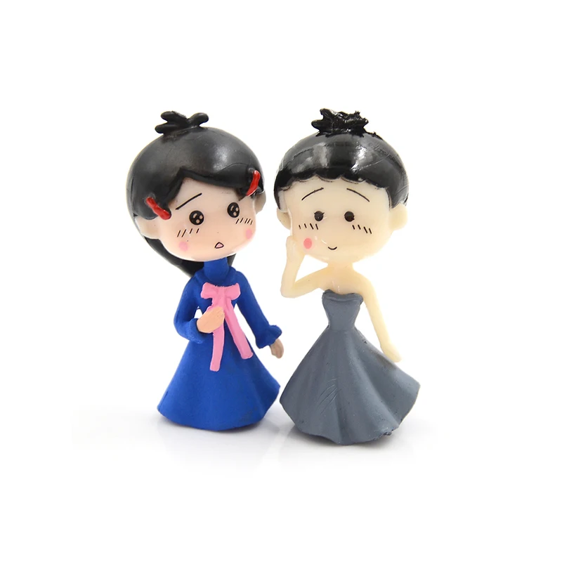 1 шт/4 шт мини девочка куклы фигурка игрушка микро Сказочный Сад