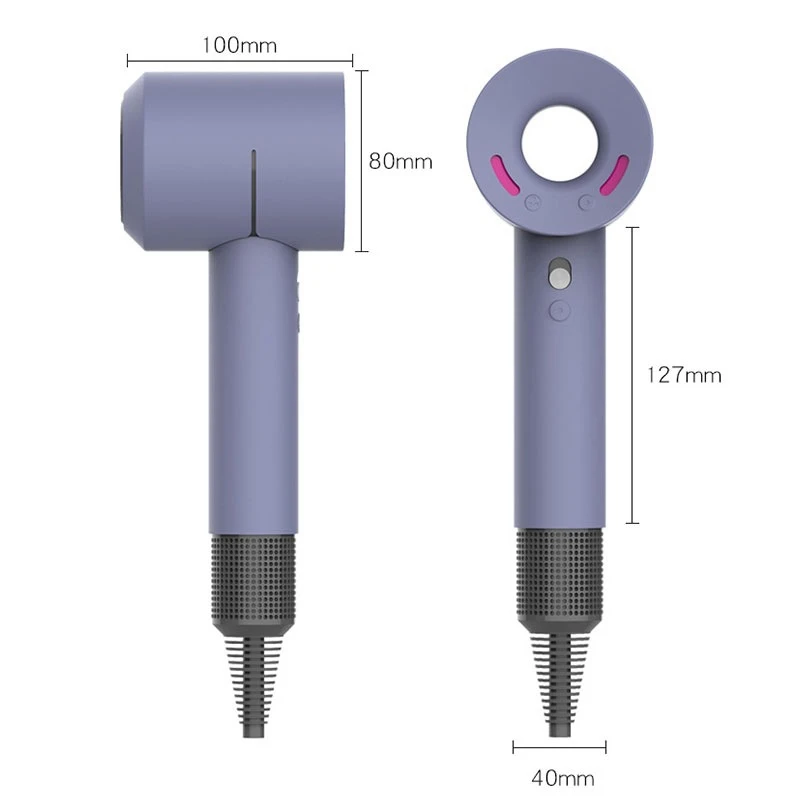 Черный мягкий силиконовый защитный чехол для Dyson сверхзвуковой фен 360 полный Blower