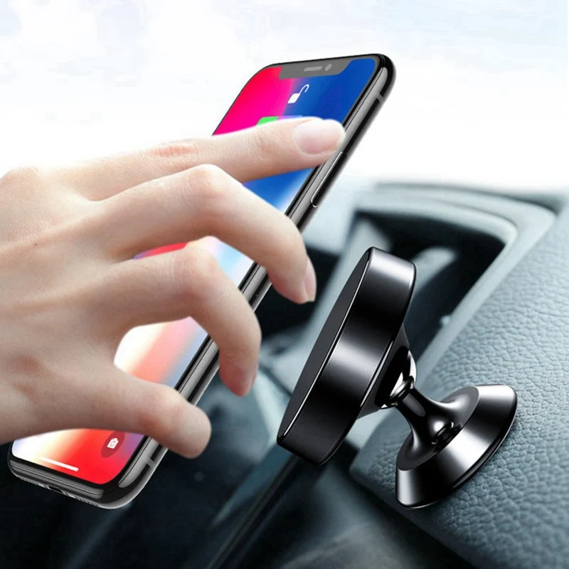 Универсальный магнитный держатель телефона в автомобиль для iphone 11X7 gps приборная панель держатель телефона стенд вентиляционное отверстие крепление кронштейн магнитный держатель
