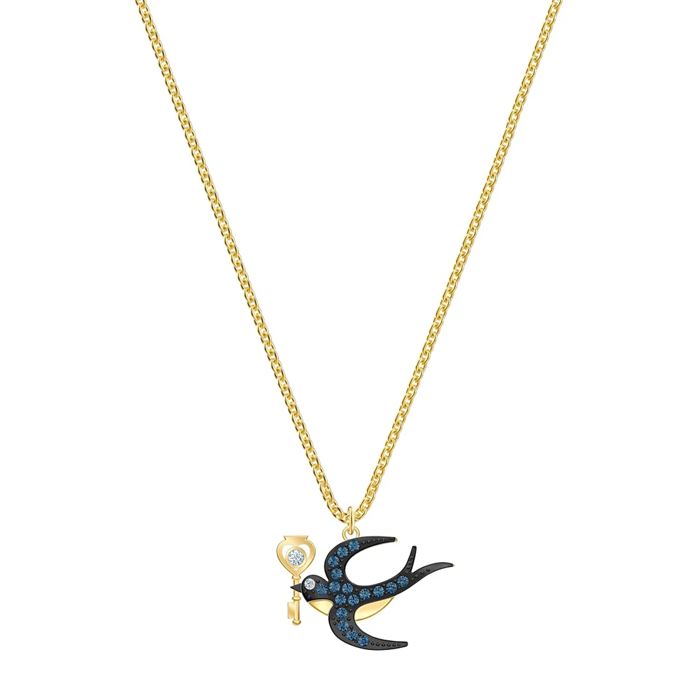 

SWA 2021 Fashion Jewelry High Quality Charming Exquisite Jintaro Swallow Charm Women's Necklace The Best Gift For Girlfriend
