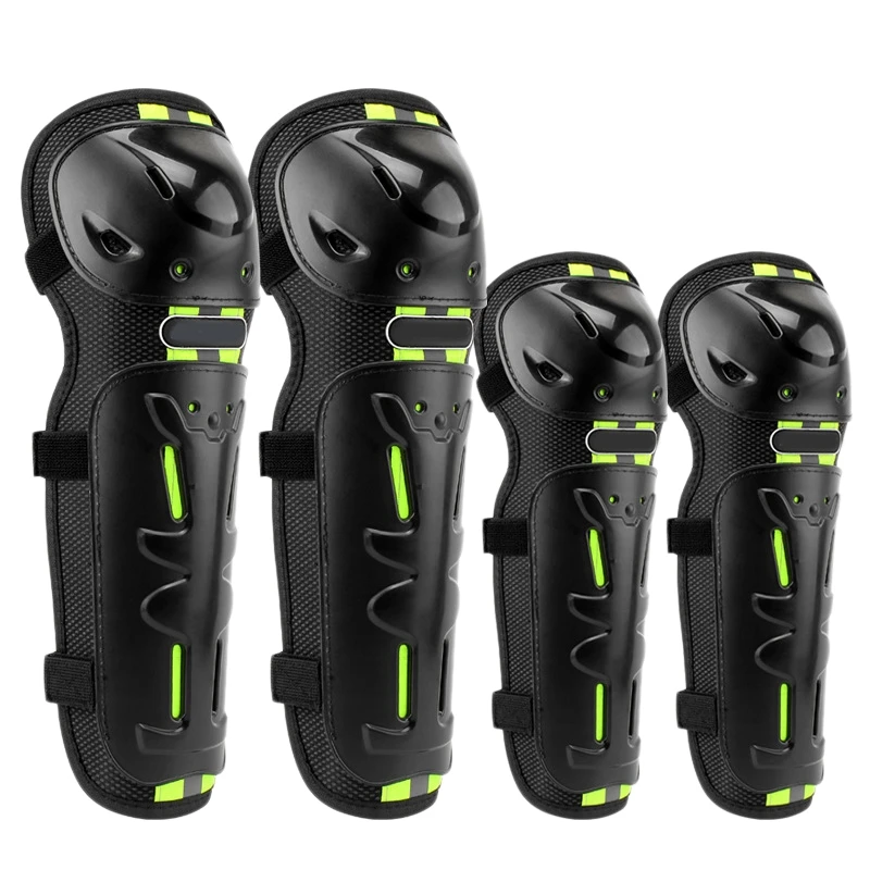 Защитные наколенники для мотоциклов 4 шт. защита налокотников ночные
