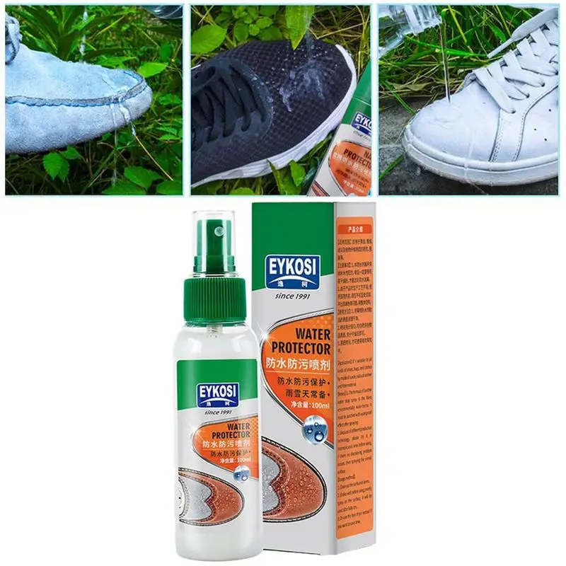 100 мл кроссовки пыленепроницаемые спрей обувь универсальная практичная