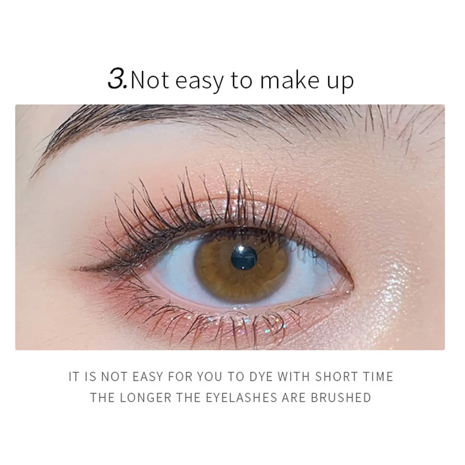 

QIC Long Curly Thick Mascara Waterproof Sweat-proof And Non-smoothing Mascara New Lengthening Eye Lashes Cosmetics