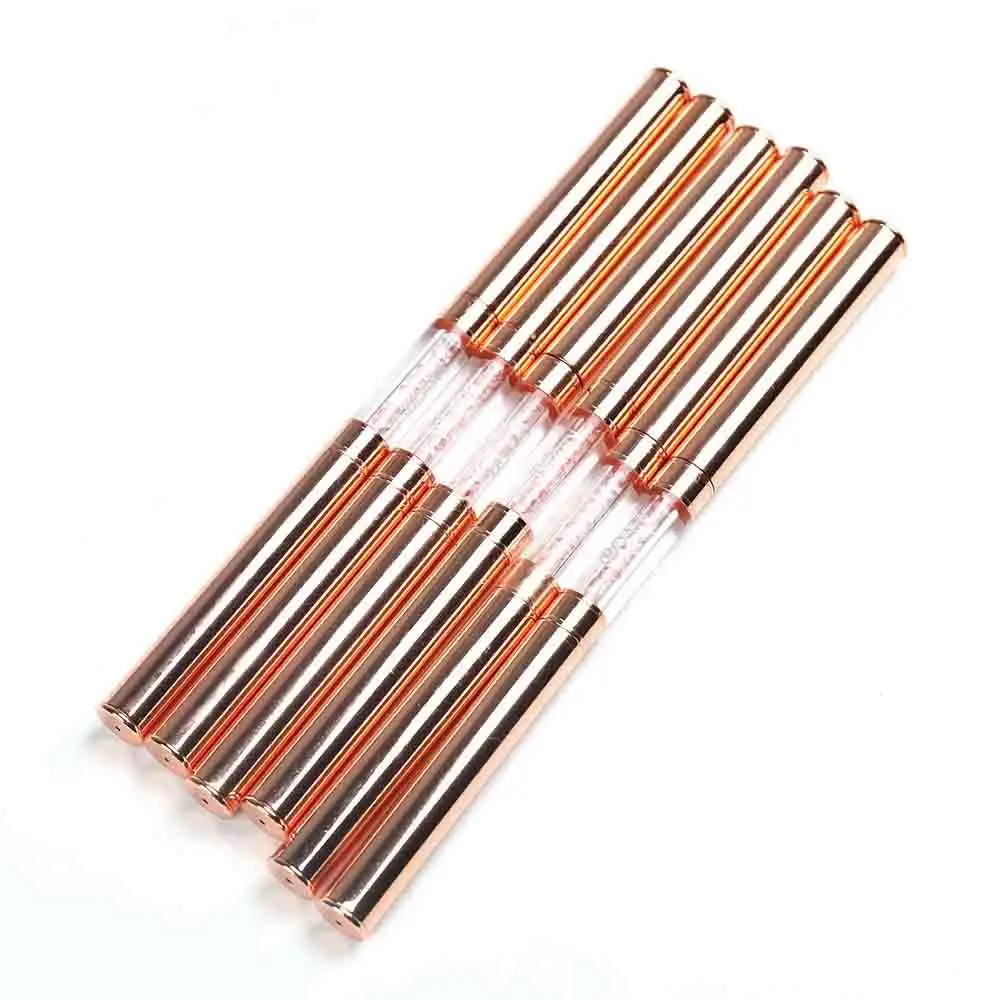 Кисть для рисования с двойной головкой под розовое золото | Красота и здоровье