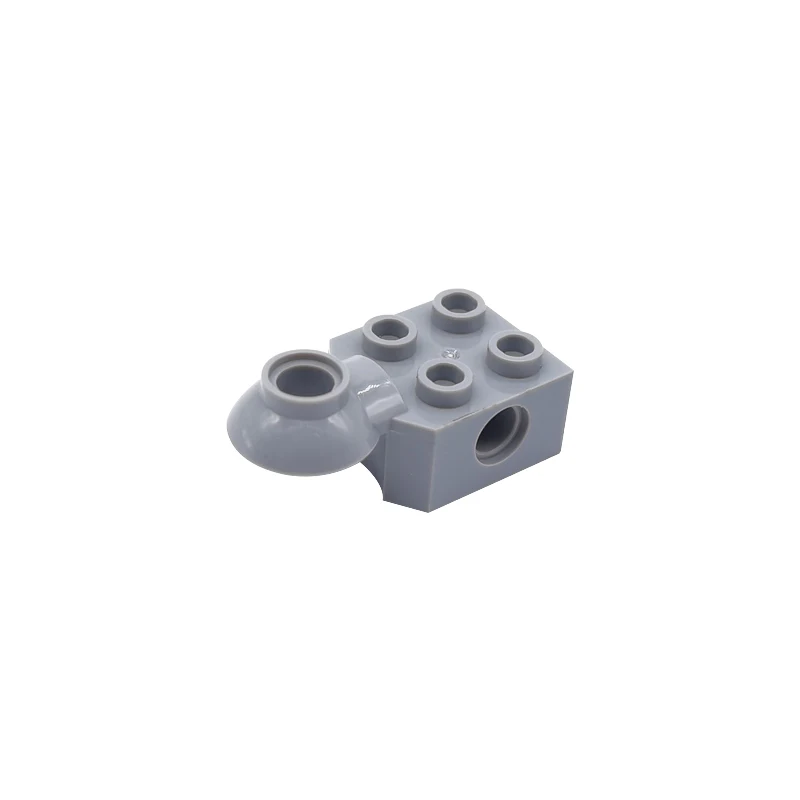 

Hight-tech Brick 2x2 with Hole, Half Rotation Joint Ball Horiz (48170 / 48442) MOC Building Block 20 pcs/lot
