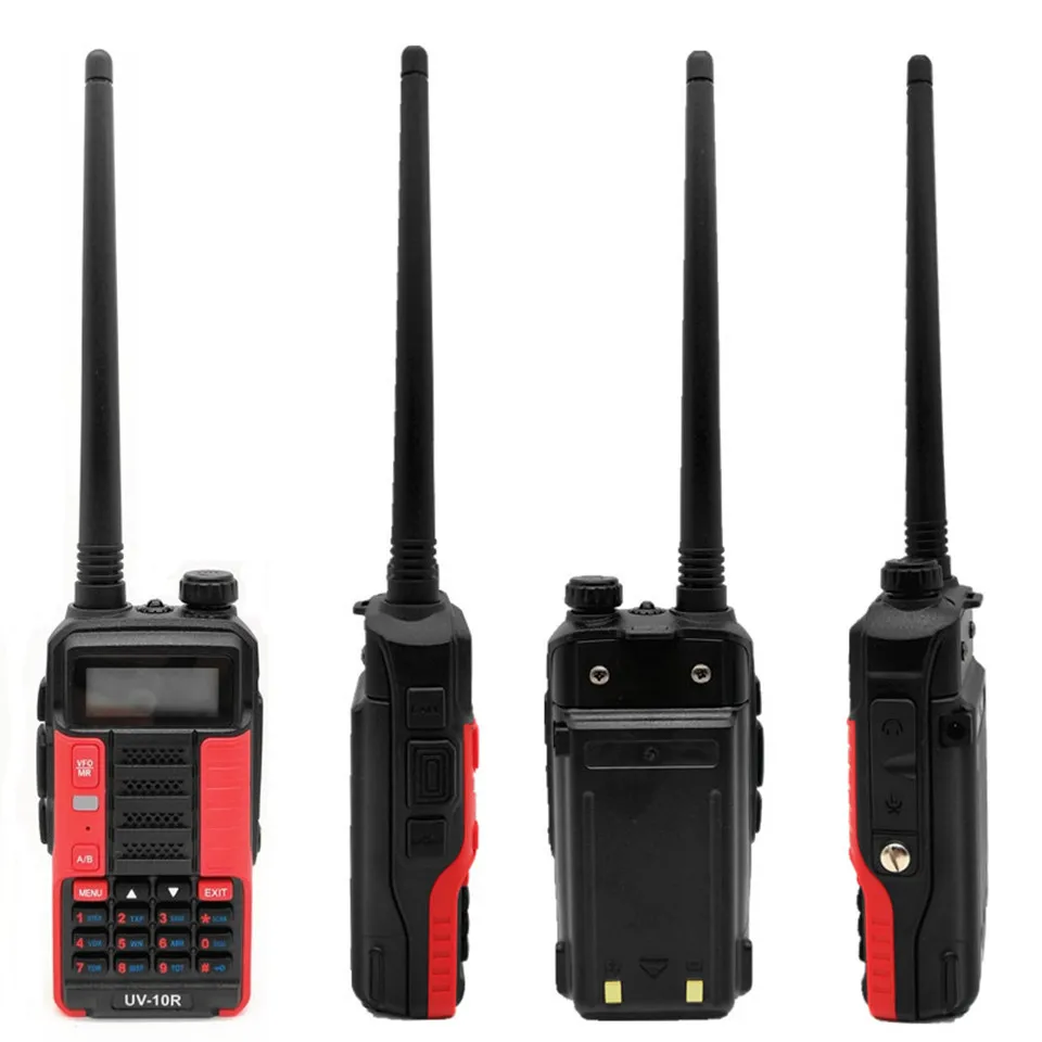 Портативная рация Baofeng UV 10R 10W улучшенная фотомагнитола любительская