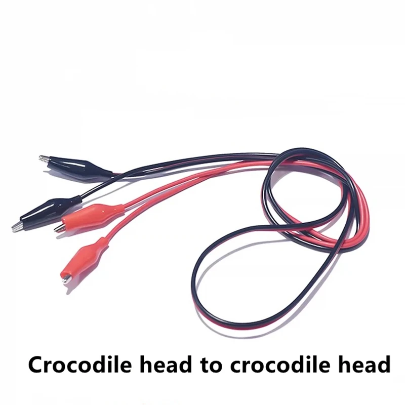 1 метровый провод с зажимом под крокодила двойная головка Банановый штекер