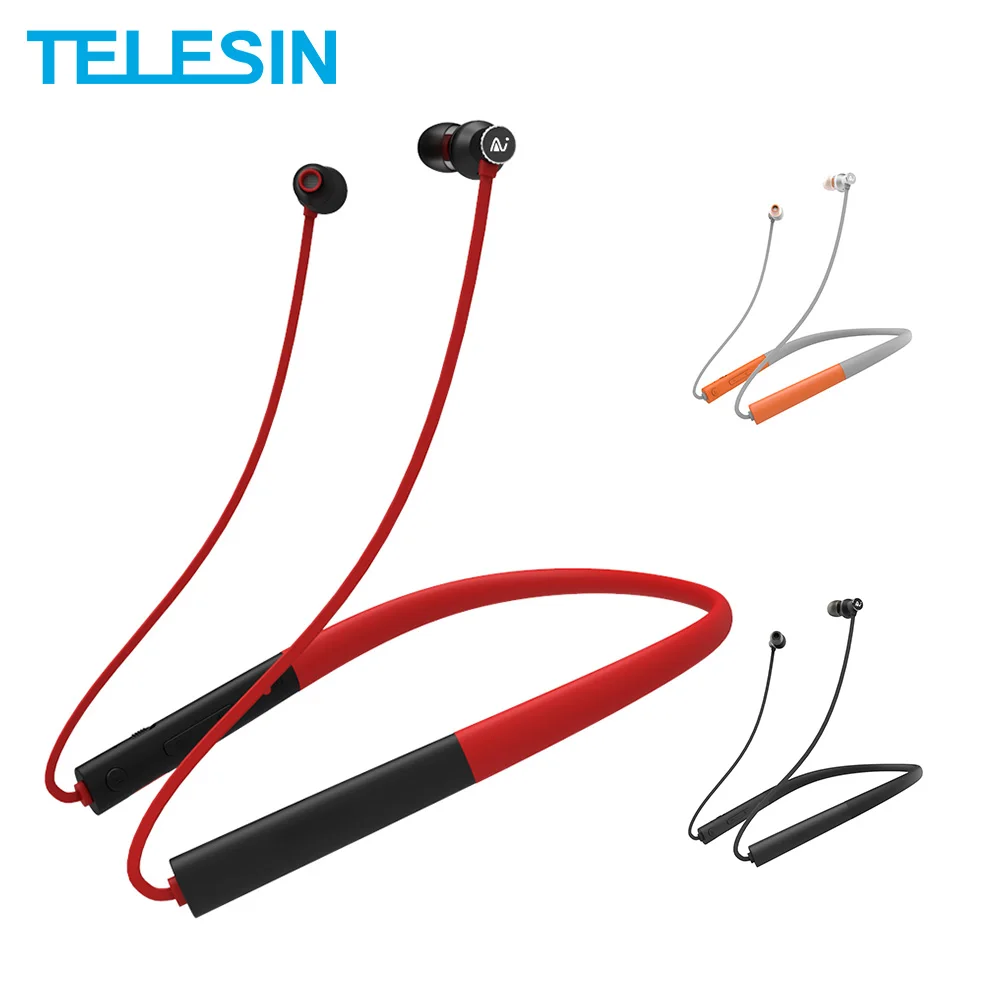 TELESIN Alexa умный дом Bluetooth Наушники управление Магнитная Беспроводная музыкальная