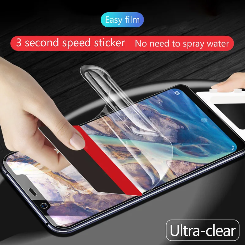 

Hydrogel Film For Nokia 5.1 Plus 7.1 4.2 3.2 2.2 Screen Protector for LG V40 ThinQ V30 Plus Protective Film On Sony Xperia XZ4