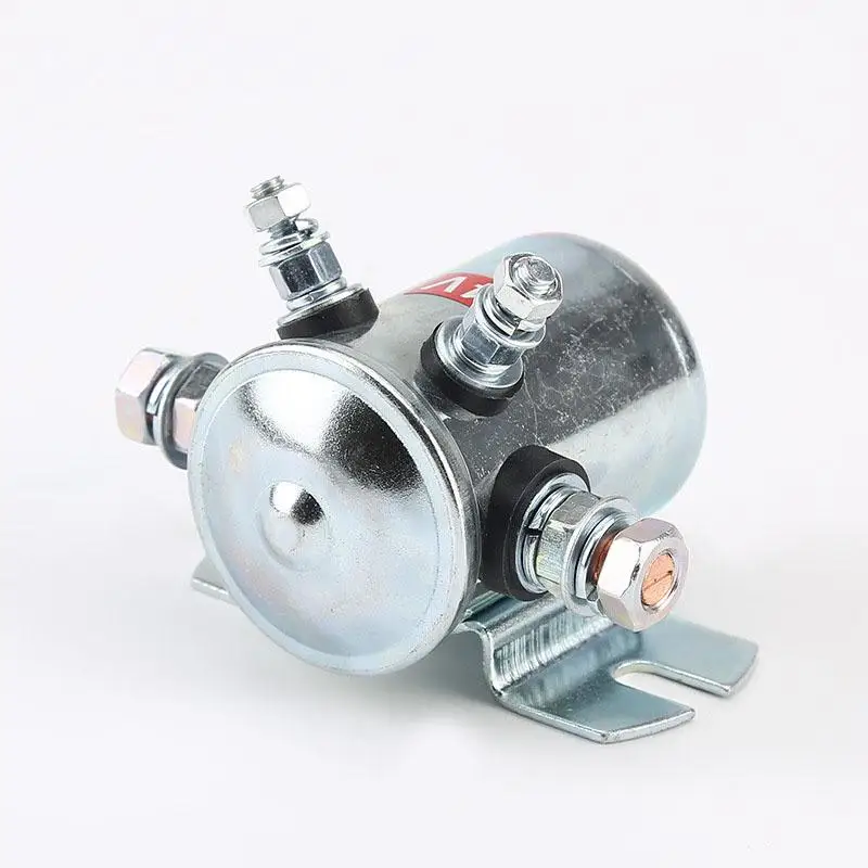 

Buy 12V 4 Teminal Continuous Solenoid contactor Relay 24059BX for Cole Hersee