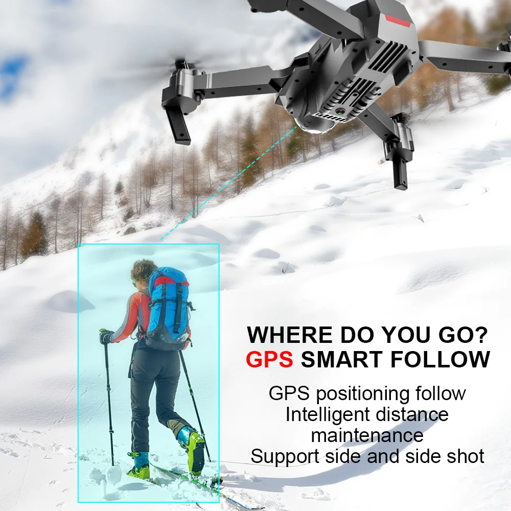 SG907 Дрон с GPS с 4K HD Двойная камера широкий угол 5G wifi FPV RC Квадрокоптер складные дроны Профессиональные с GPS следуем за мной