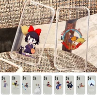 anime kikis delivery service phone case for iphone 13 11 12 pro xs max 8 7 6 6s plus x 5s se 2020 xr case