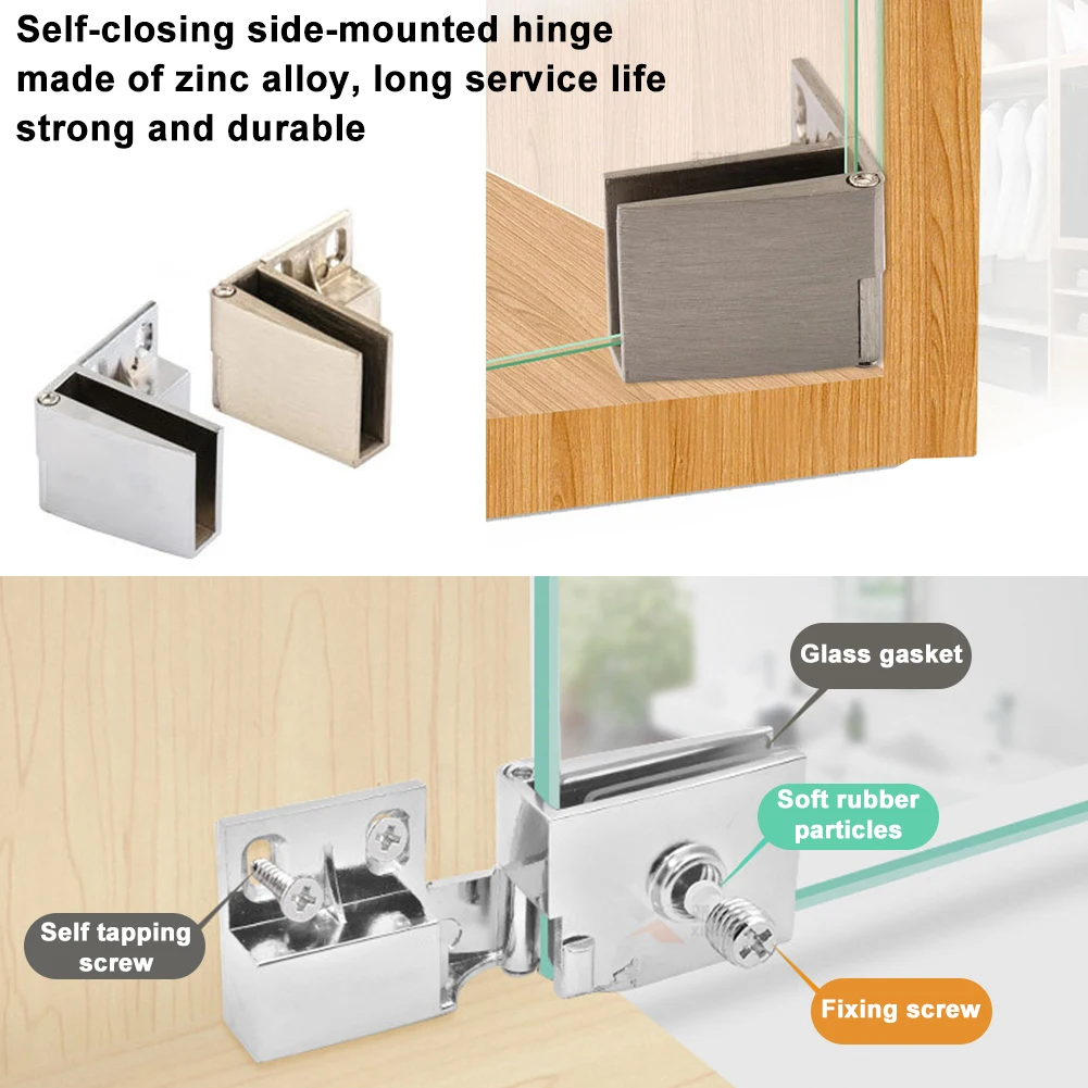 Фурнитура из цинкового сплава без сверления 1 пара | Обустройство дома