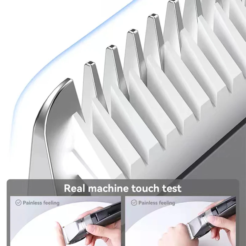 Машинка для стрижки волос Kemei беспроводной триммер с керамическими лезвиями