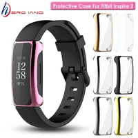 protective case for fitbit inspire 2 smart watch shockproof anti scratch cover shell for inspire2 smartwatch accessories