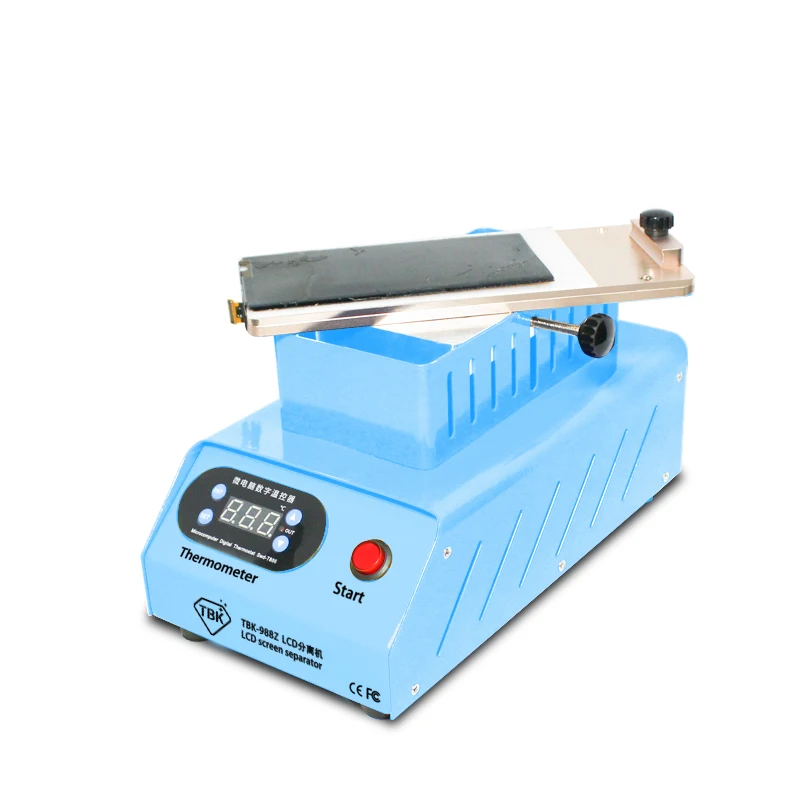 

TBK988Z multi-function separator heating table, built-in double pump rotating curved screen to remove glue