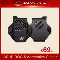 asus rog 5 aeroactive cooler 5 funcooler cooling fan holder with led aura lighting rog5 gaming phone expansion accessories