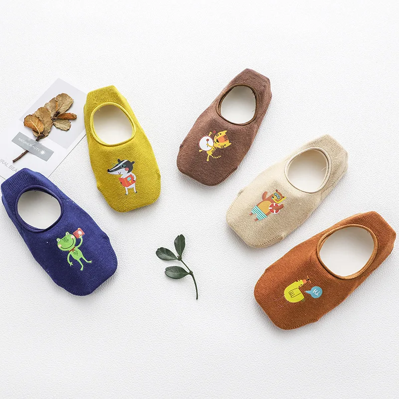 

Baby Toddler Socks Shoes Spring and Summer New Indoor Soft Non-slip Floor Socks Cute Cartoon Boat Socks Invisible Socks