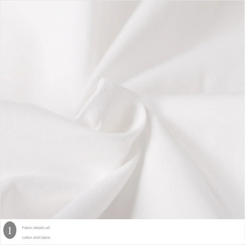 

Spring 2020 White Temperament Commuting Fashion V-neck Shoulder Strap Cuff Pleated Waist Mid-long Long Sleeve White Shirt Dress