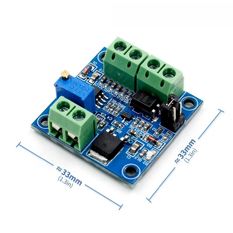 PWM-модуль преобразователя Напряжения 0%-100% до 0-10 В для PLC MCU цифровой аналоговый
