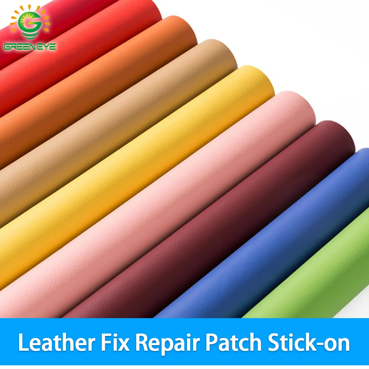 

Self Adhesive Leather Fix Repair Patch Stick-on Sofa Car seat Repairing Subsidies Leather PU Fabric Stickers Patches 100CM*137CM