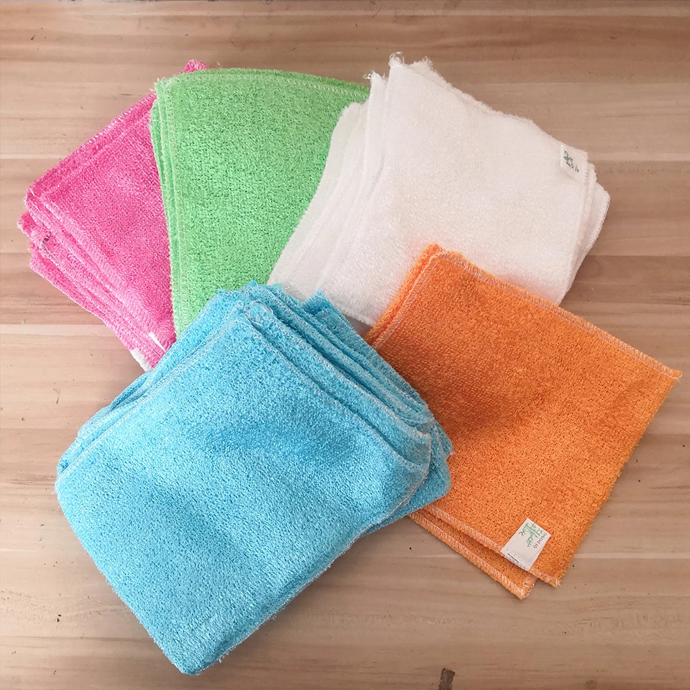 Бамбуковое волокно кухонное полотенце для посуды антипригарное масло