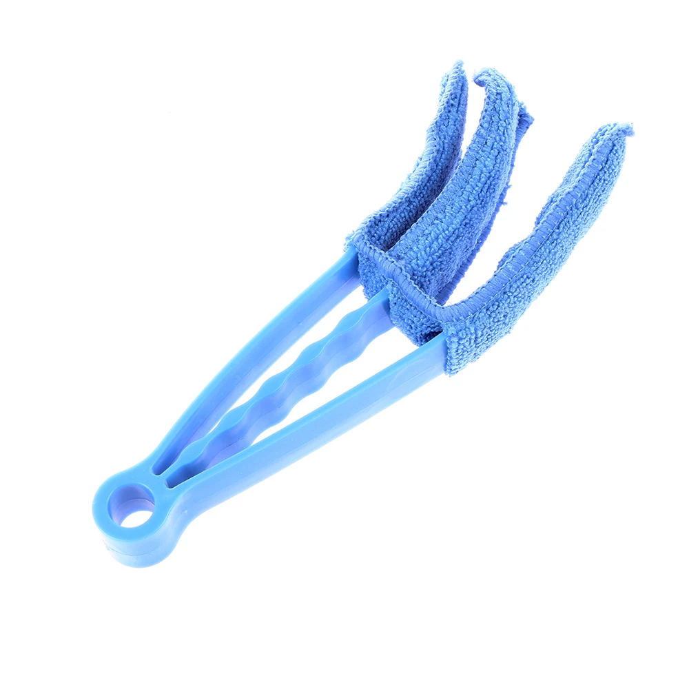 Портативная щетка для очистки окон и жалюзи с 3 лезвиями очиститель воздуха