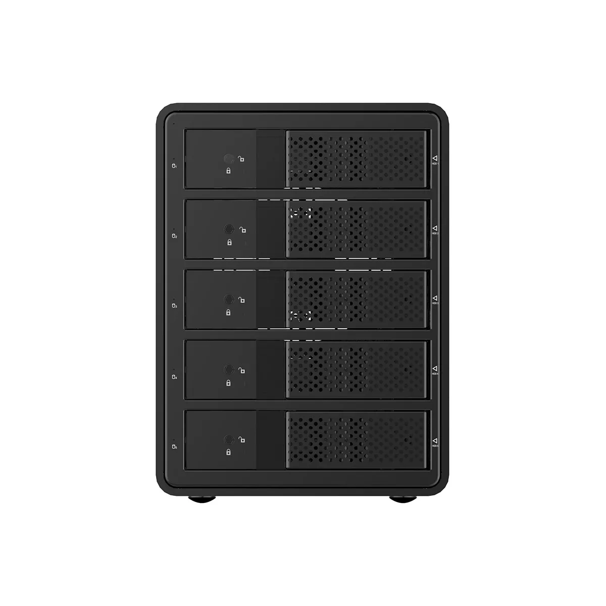 ORICO 3,5 ''5 Bay USB3.0 HDD док-станция Поддержка 80 ТБ алюминий SATA к USB 3,0 HDD корпус с 150W внутренний адаптер питания