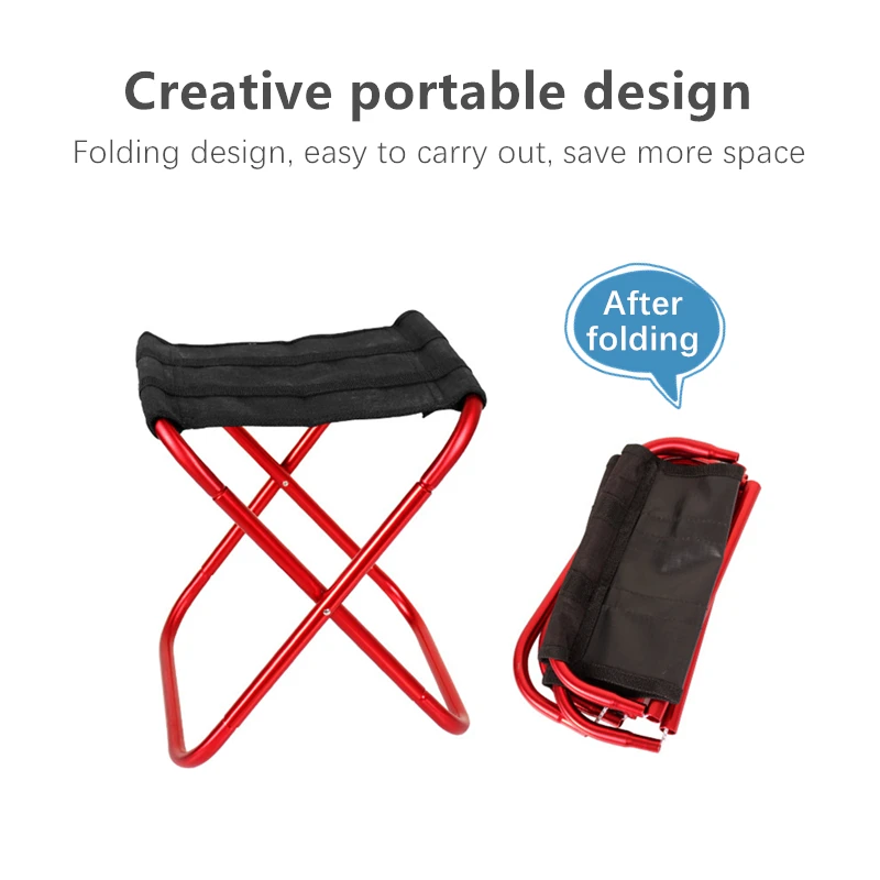 

Высококачественное уличное складное рыболовное кресло светильник портативный складной стул для кемпинга из алюминиевого сплава для пикни...