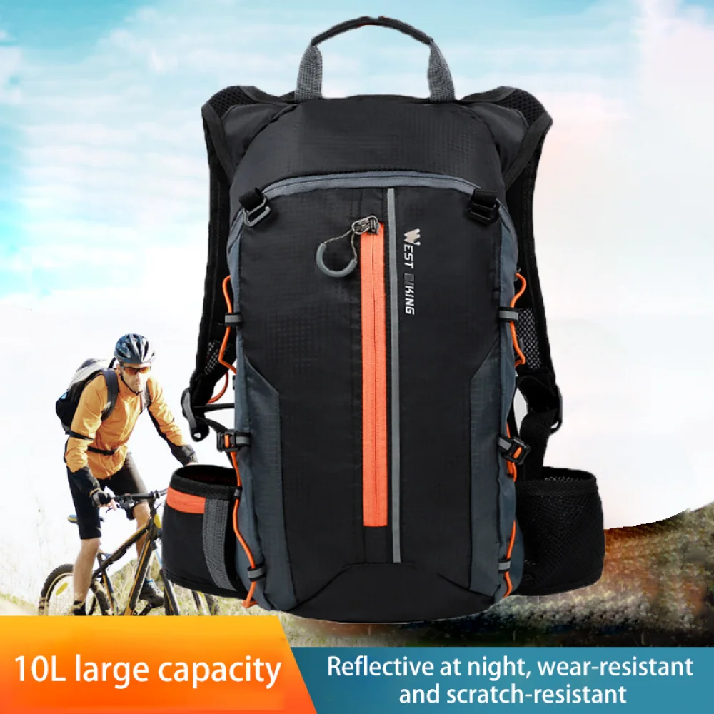 Портативный водонепроницаемый рюкзак для велоспорта, объем 10 л, сумка для воды для отдыха на открытом воздухе, занятий спортом, скалолазани...