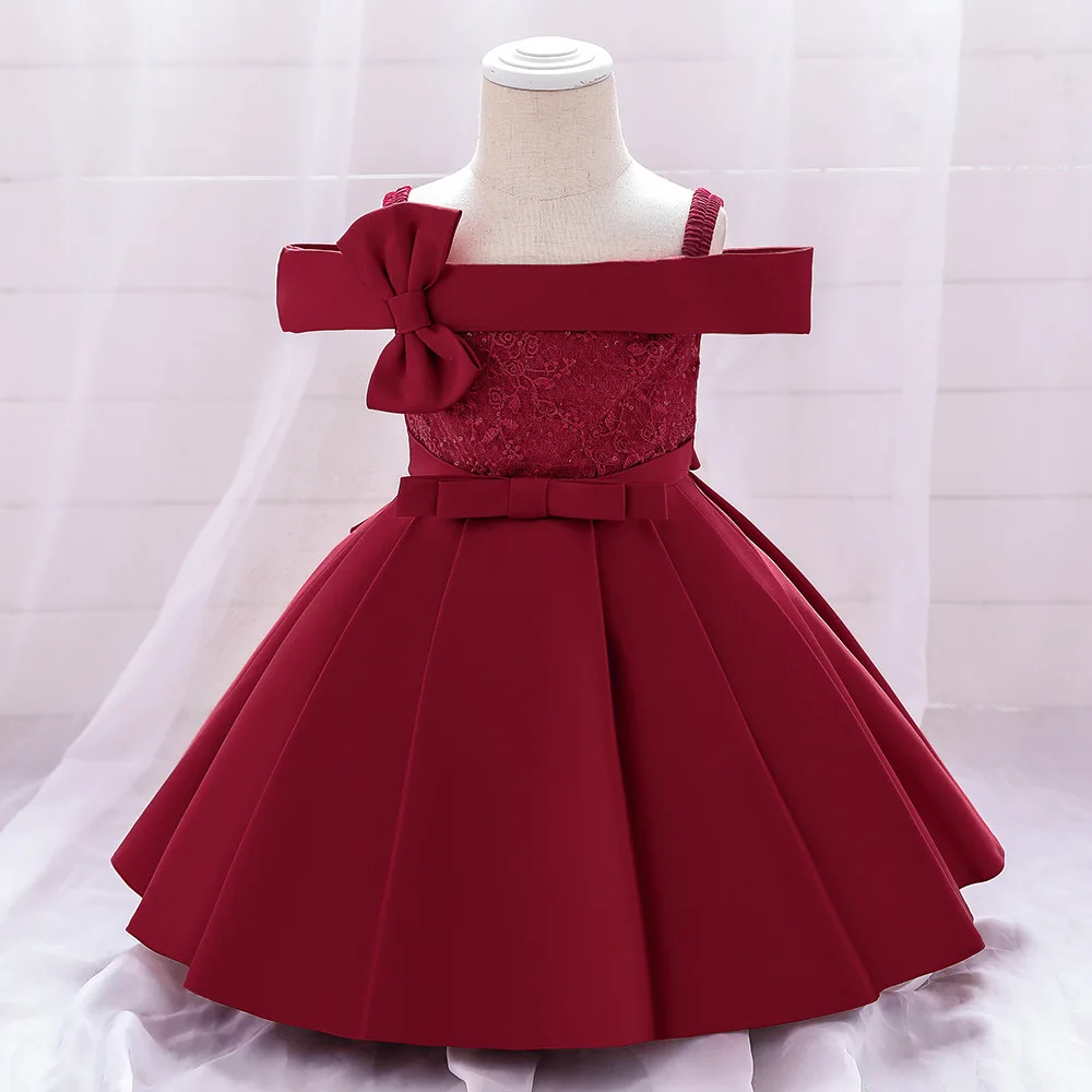 

Baby Girls Sweet Dress 2021 Summer New Children Clothing Flower Girls Princess Dress Kids Baby Clothes For Girls Easter Costume