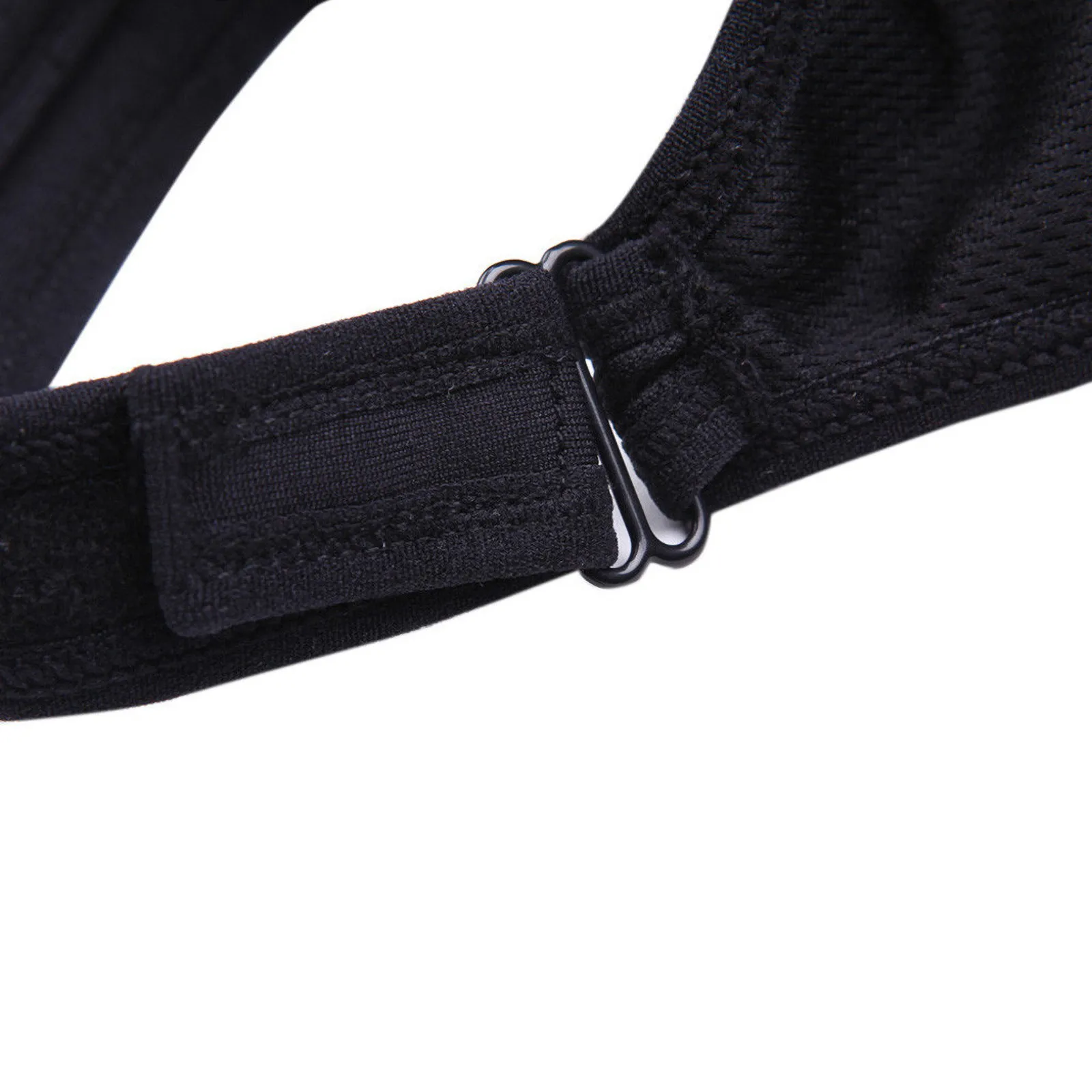 

2020 Womens Zipper Sports Underwear Fitness Workout Bra Running Padded Tops Vest Shockproof Breathable Gym Athletic Running Tops