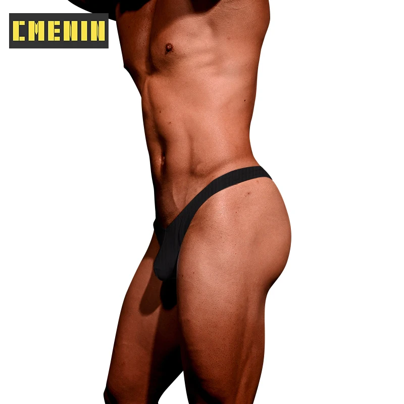 

Fashion Cotton Men's Thong And G String Men Panties Soft Tanga Gay Sexy Underwear Man Jockstrap Underpants Free Shipping AD7113