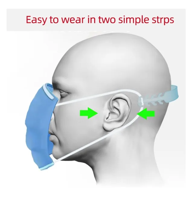 6 цветов Регулируемая Защита для ушей крючок удлинитель пряжка 11*1 8 см латексная
