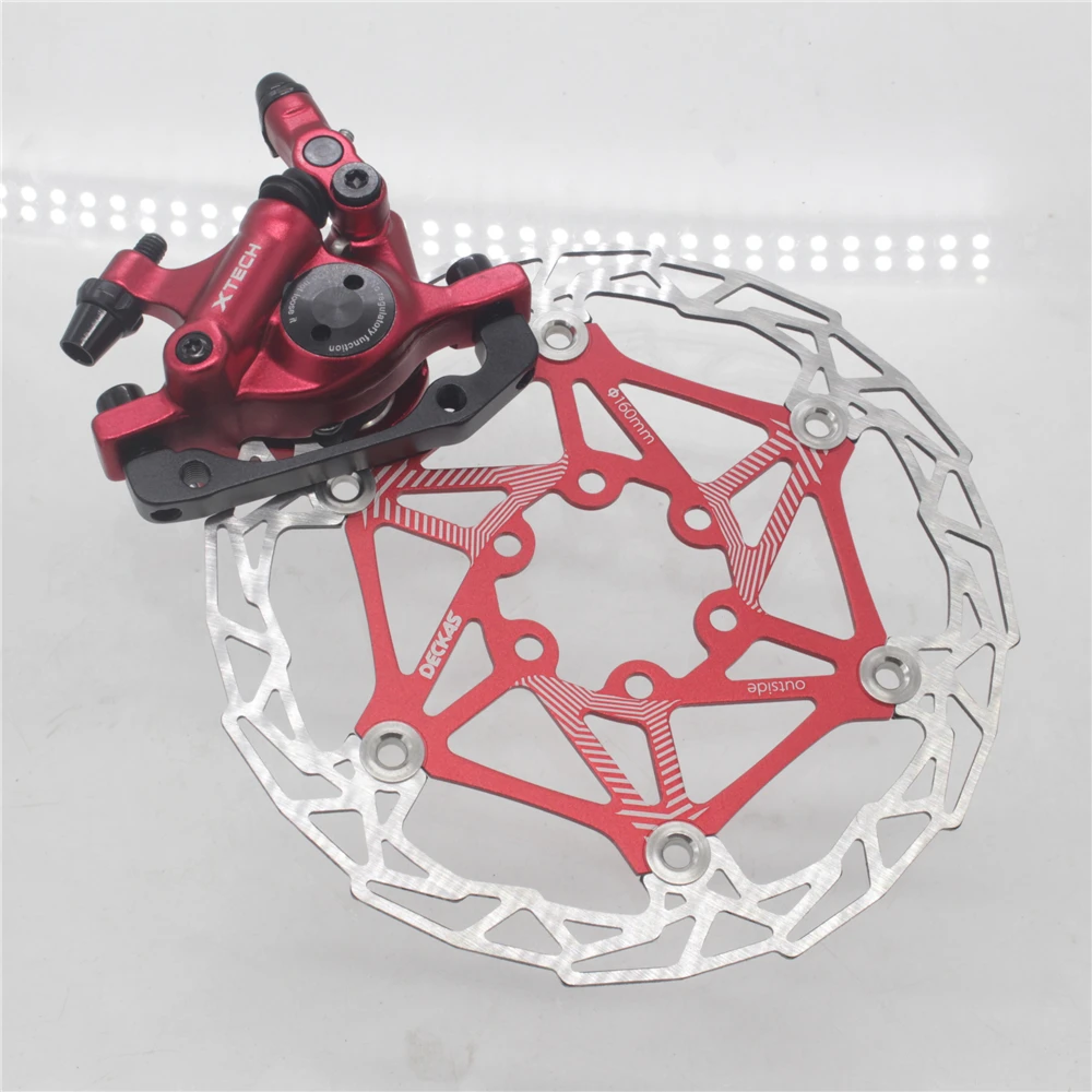 Зум XTECH HB100 MTB линия потянув гидравлического дискового тормоза с роторы 120/140/160 мм для спортивной камеры Xiao mi M365 mi Электрический скутер