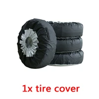 1pcs universal 65x37cm80x47cm car suv tire cover case spare tire wheel bag tyre spare storage tote polyester oxford cloth