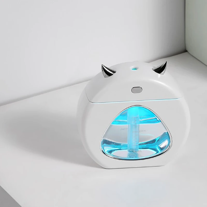 DC5V 1A 2 Вт Devil увлажнитель для автомобиля офиса USB с ночным светильник ароматерапия