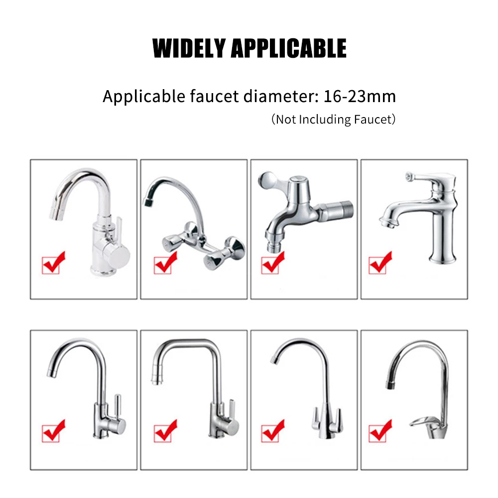 Faucet Water Filter Purifier Kitchen Tap Filtration Removes Chlorine Fluoride Heavy Metals Hard Softener | Обустройство дома