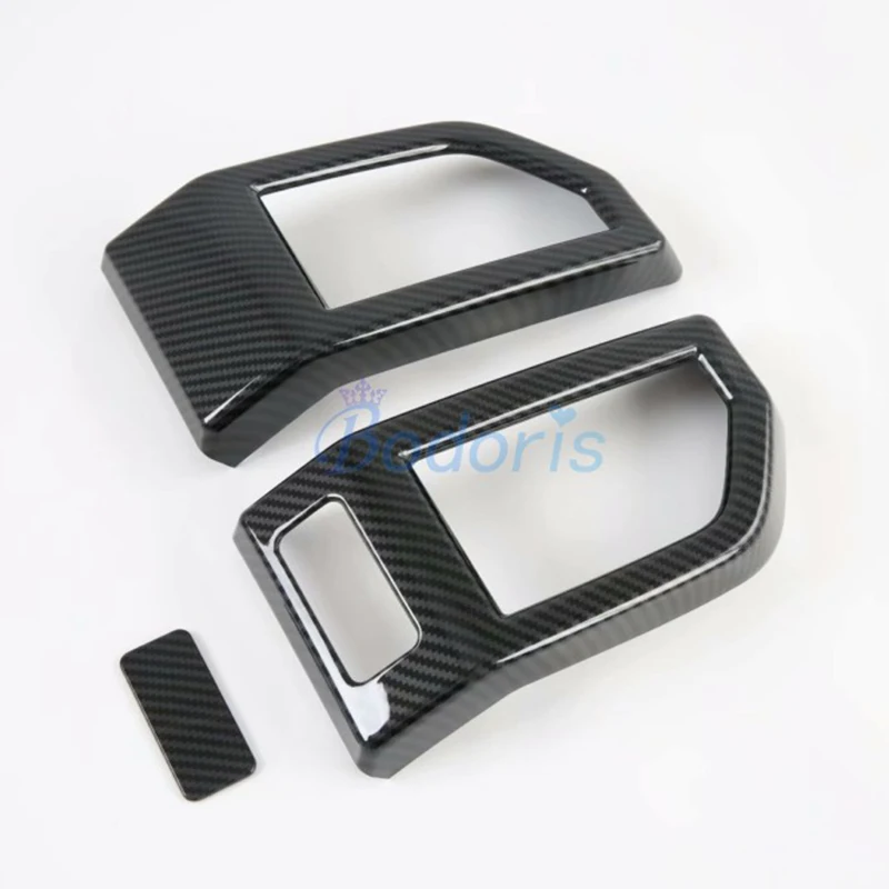 

Для Ford F150 RAPTOR 2017 2018 2019 углеродное волокно цветная Крышка для приборной панели с боковым вентиляционным отверстием переменного тока Moulidng отделка Аксессуары для стайлинга автомобиля
