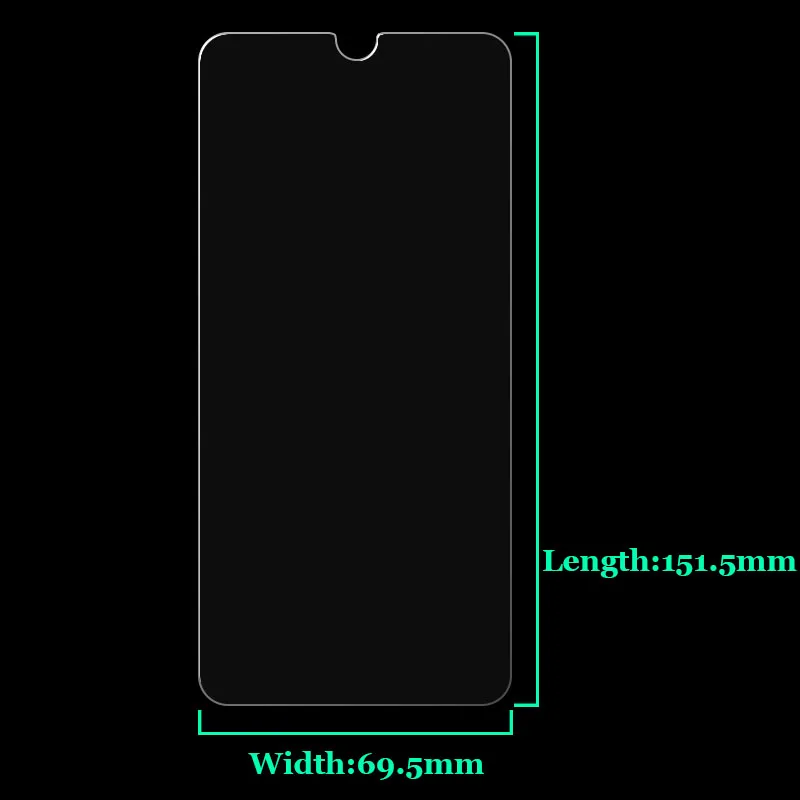 Для Nokia 3 2/3 V 6 26 &quotзакаленное стекло 9H 2.5D Премиум Защитная пленка для экрана