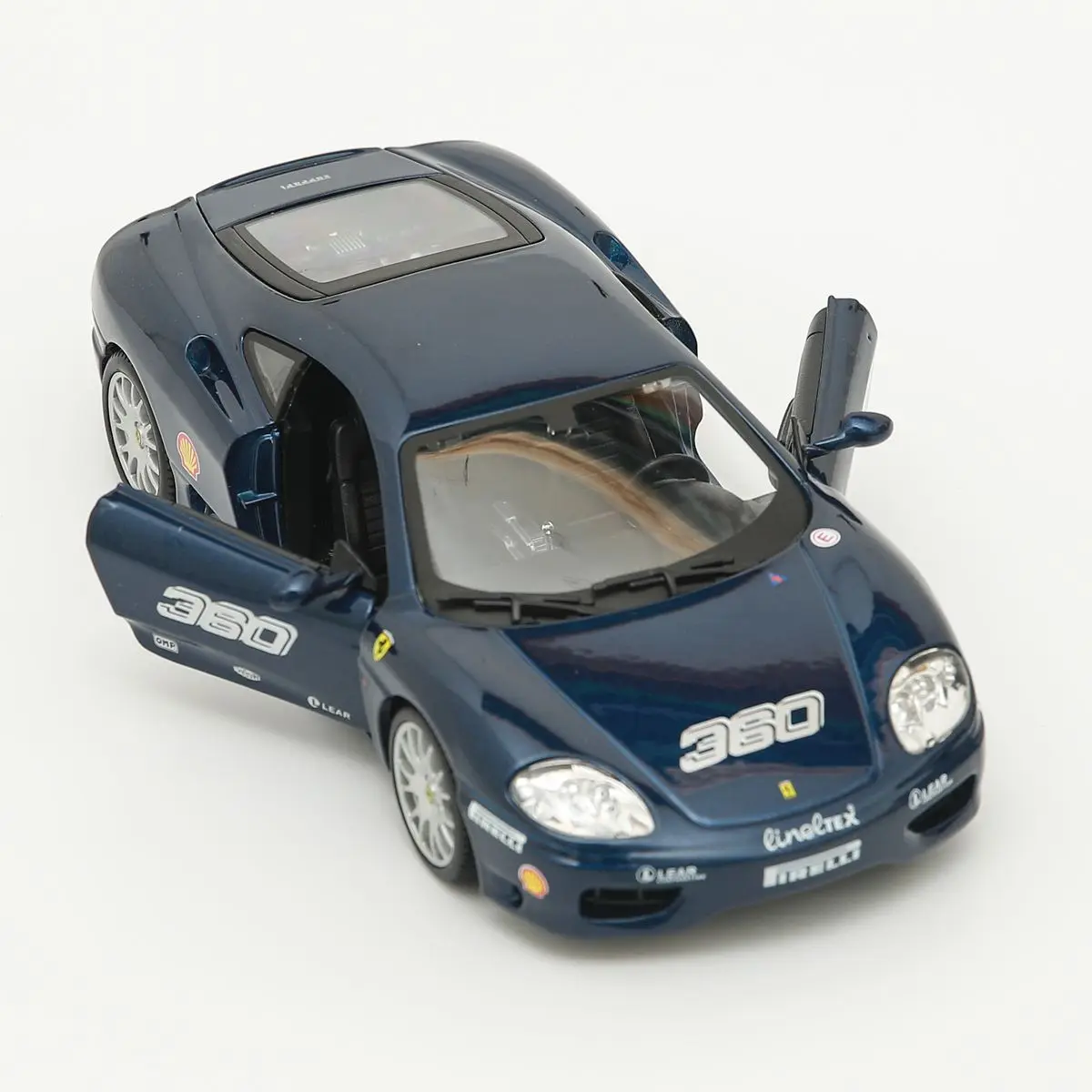 

Bburago 1:24 Ferrari 360 Challenge Alloy Luxury Vehicle Diecast Pull Back Car Model Goods Toy Collection