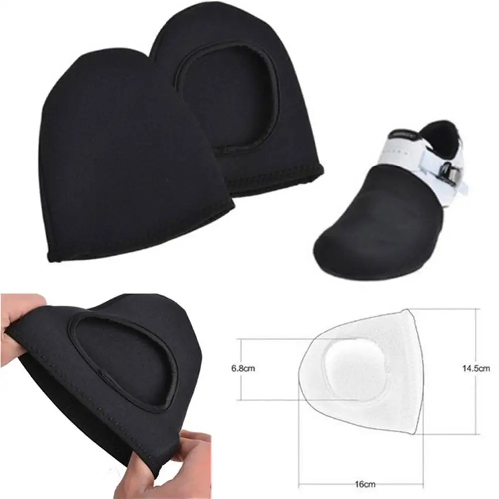 1Pair Shoe Toe Cover Outdoor Cycling Bike Bicycle Shoe Toe Cover Half Palm Toe Protector Cycling Overshoes