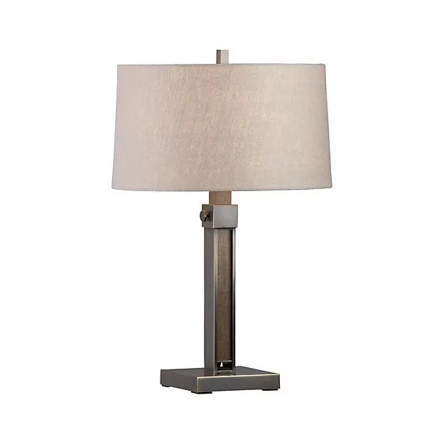 Тканевая настольная лампа в американском стиле регулируемая лампа|Настольные