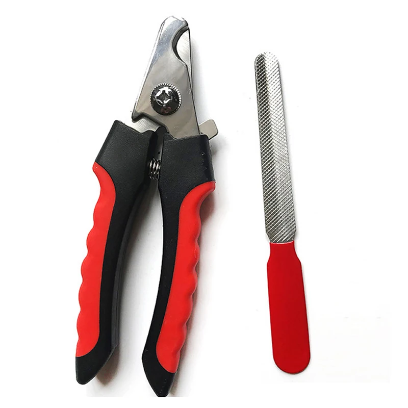 

Pets Nail Clippers Professional Dog Cat Stainless Steel Labor-Saving Nail Clippers Convenient Beauty Cleaning Supplies 2021