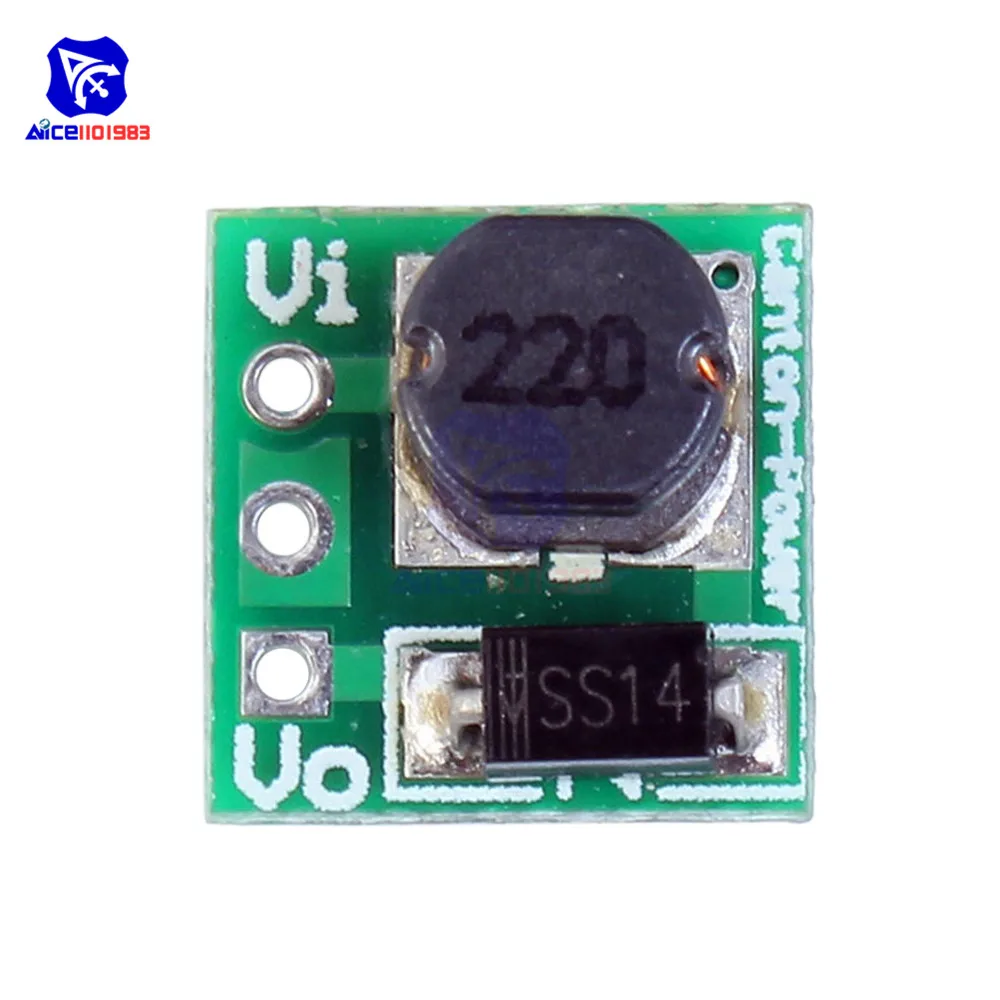 Diymore 5 шт./лот DC 0 9 в 1 8 2 3 В 7 4 до Повышающий Модуль питания преобразователь