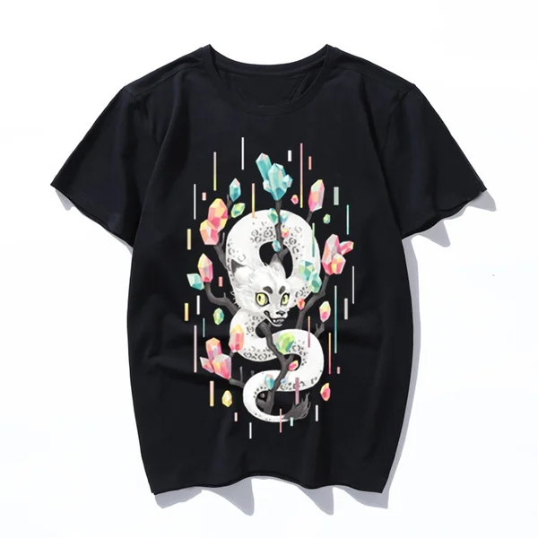 

dragon and his treasure O-neck Cotton Streetwear Camisetas 2019 Summer T Shirt Men Funny Printing T-shirt Short Sleeve Tee